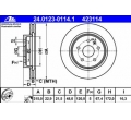 569128 569062 Set discuri frana spate Insignia 315mm J61/62/64 ATE